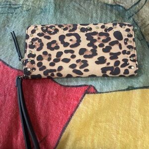 Leopard Print Women's Clutch